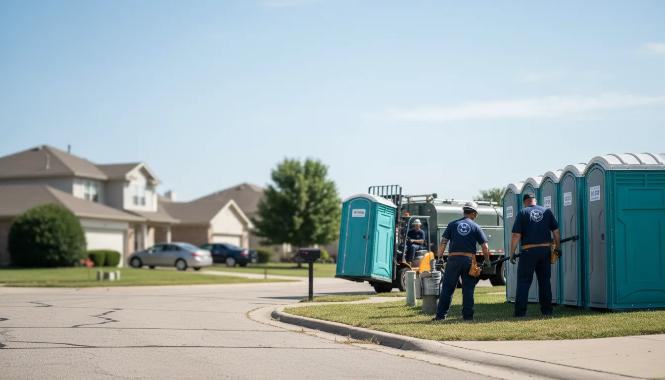 Porta Potty Rental in Plainfield, OH near me